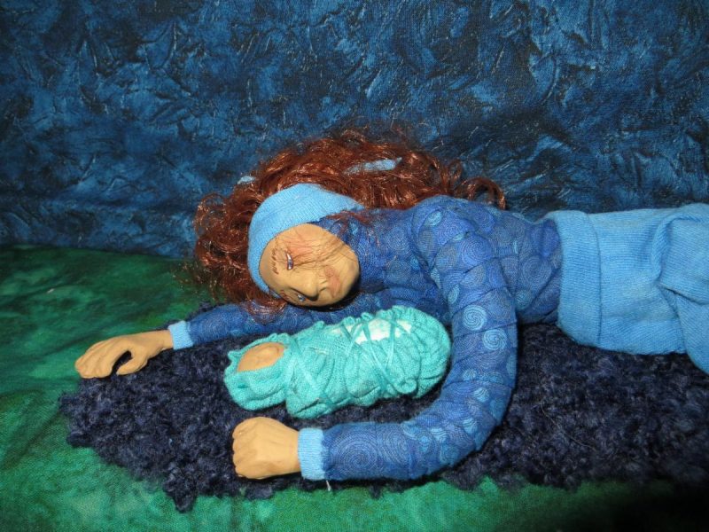 Fiber Sculpture Nativity by Bishop Susan Goff